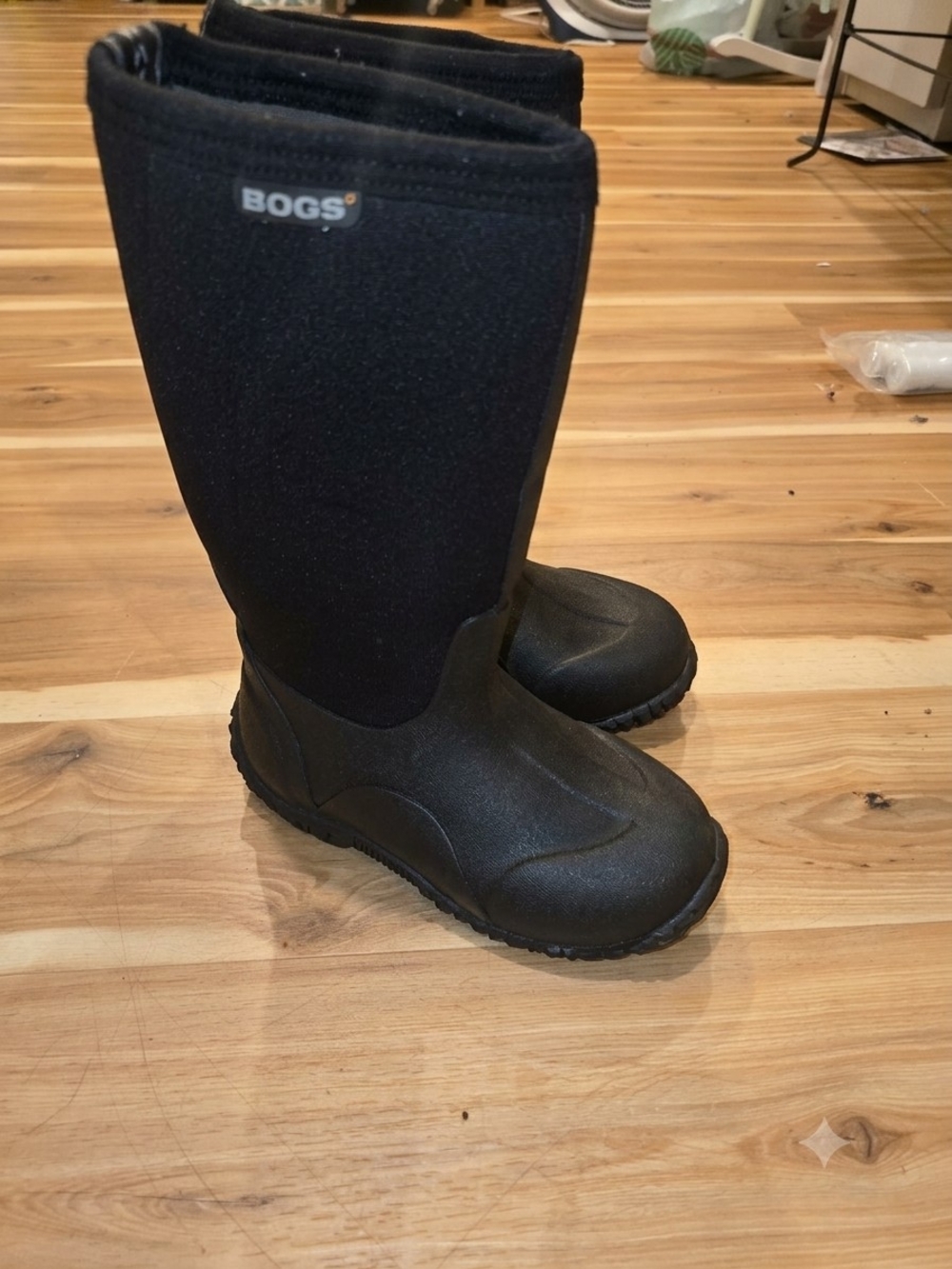BOGS Black Insulated Waterproof Boots